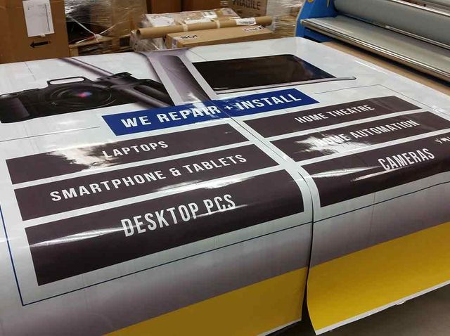 Large laminated panels